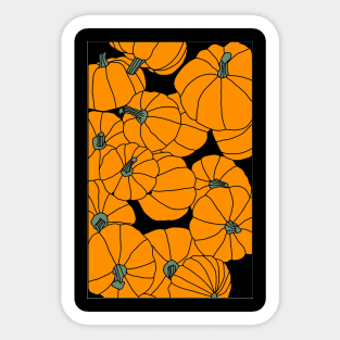 Halloween Pumpkins Sticker